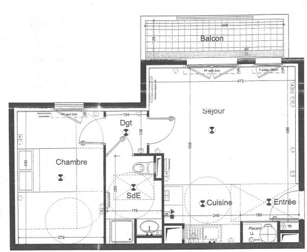 Appartement a louer antony - 2 pièce(s) - 43.36 m2 - Surfyn