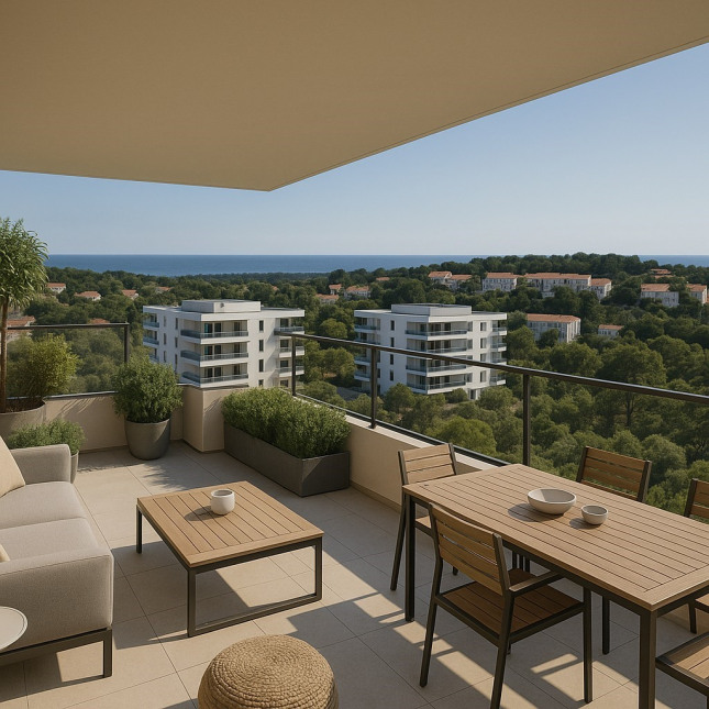 Program neuf Les Hauts de Boulouris - du T2 à la Villa sur le toit - Saint-Raphaël
