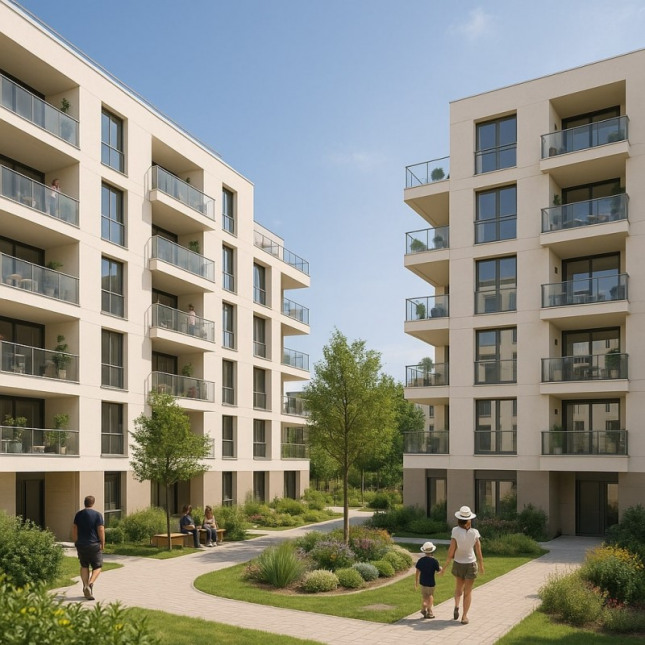 Program neuf LES BALCONS DU CANAL - Saint-Denis