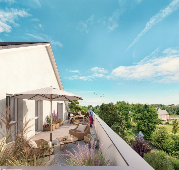 Program neuf LES BALCONS DU MANOIR - Criel-sur-Mer