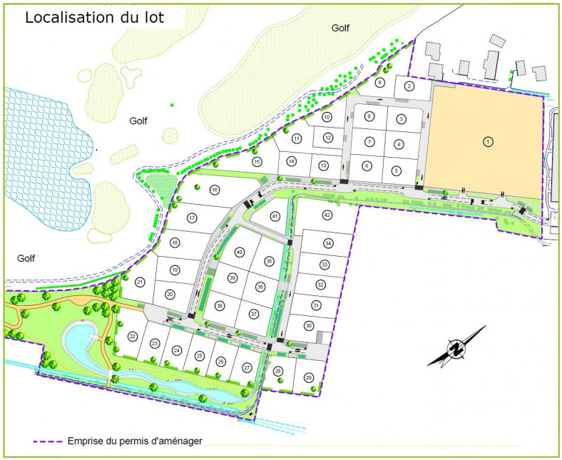 Program neuf Les lisières du Golf - Port-en-Bessin-Huppain