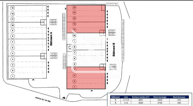 Location Local d'activités / Entrepôt Palaiseau