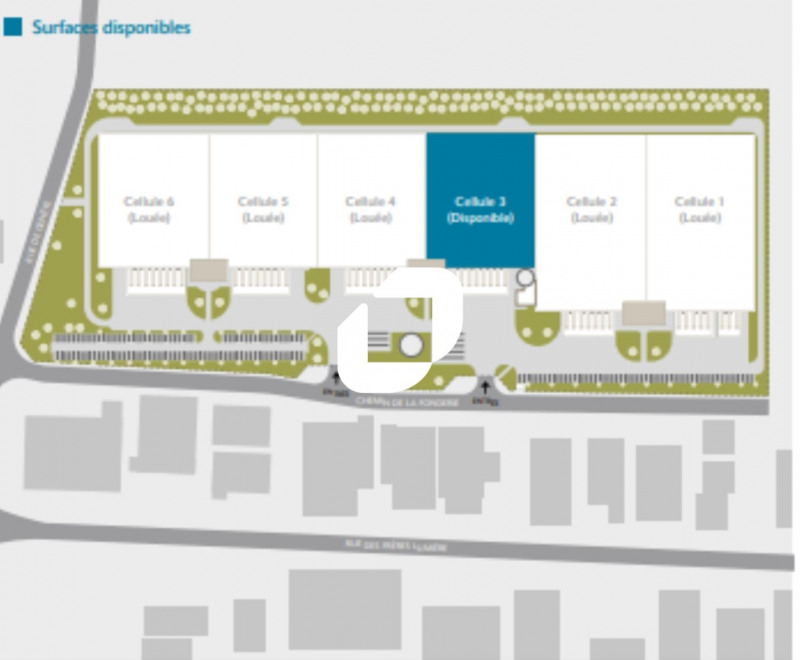 Location Local d'activités / Entrepôt Genas