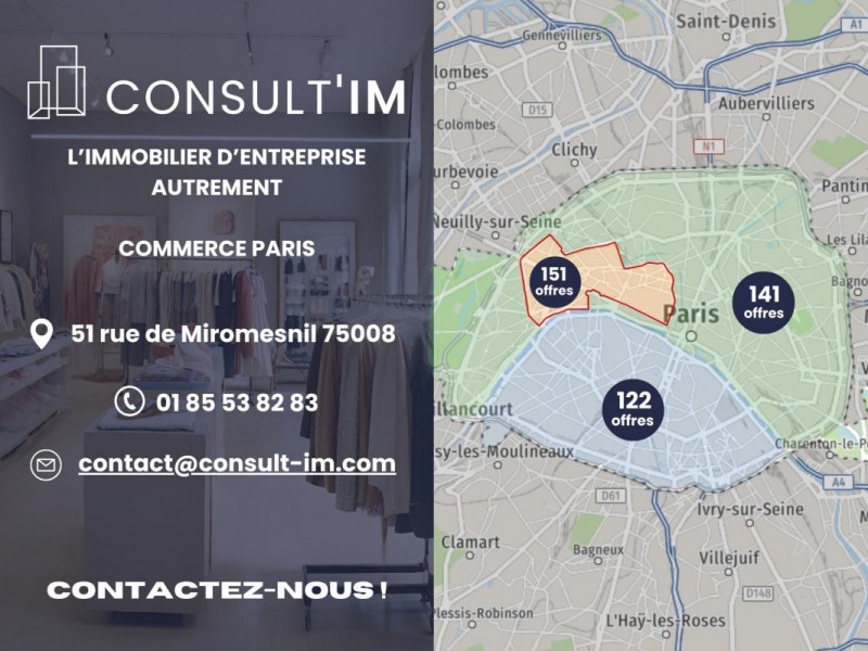 Location Local commercial Paris 10ème