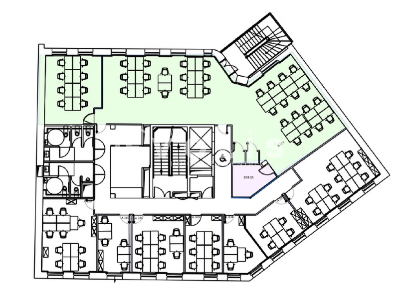 Location Bureau équipé Paris 8ème