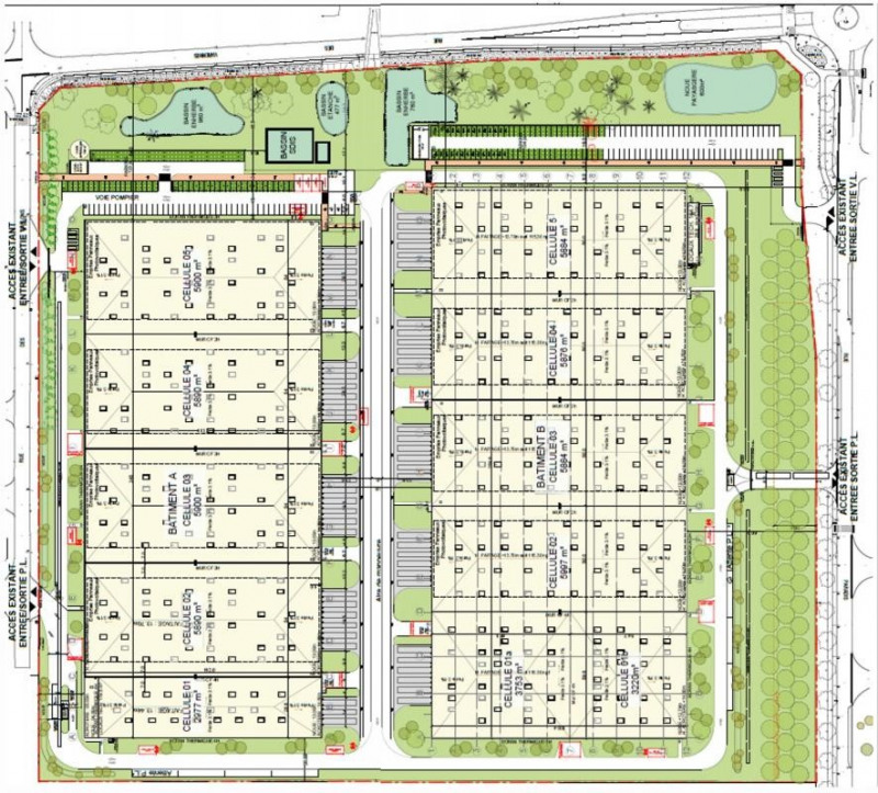 Location Local d'activités / Entrepôt Ormes