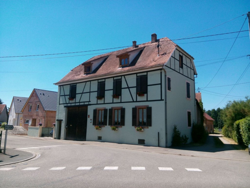 La façade de la maison