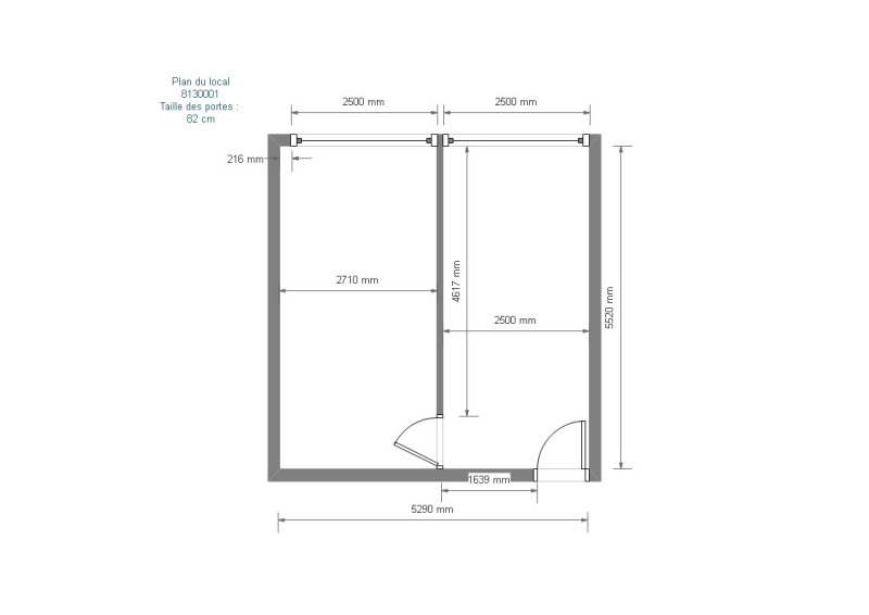 Location Bureau de 34 m² Ris-Orangis Saint Lazarre-Bois de l'Epine-Hippodrome