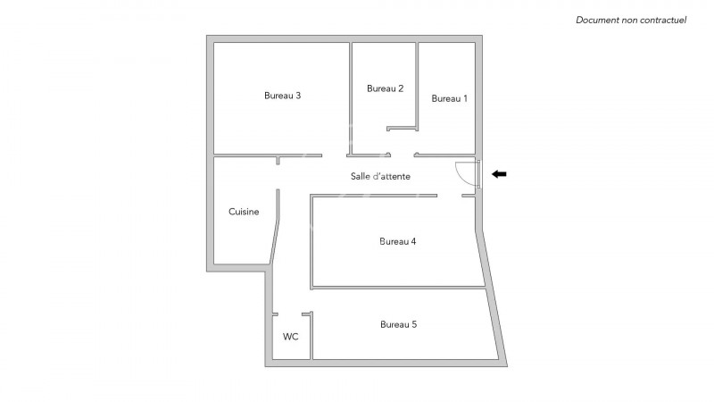 Vente Bureau Paris 17ème