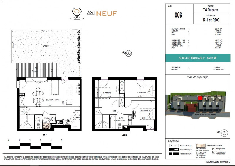 Vente Appartement 4 Pieces Toulouse Appartement Duplex F4 T4 4 Pieces 84m 279000