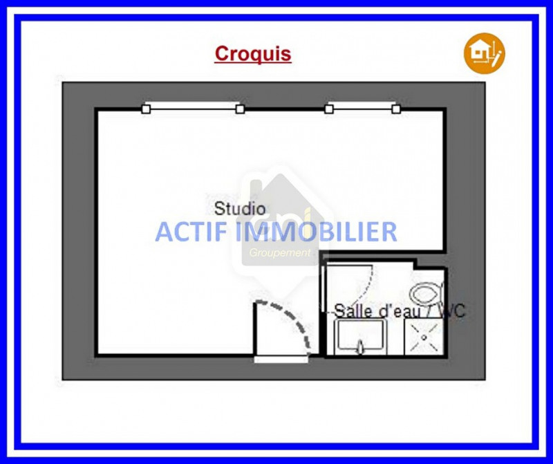 Appartement a louer bezons - 1 pièce(s) - 18.48 m2 - Surfyn