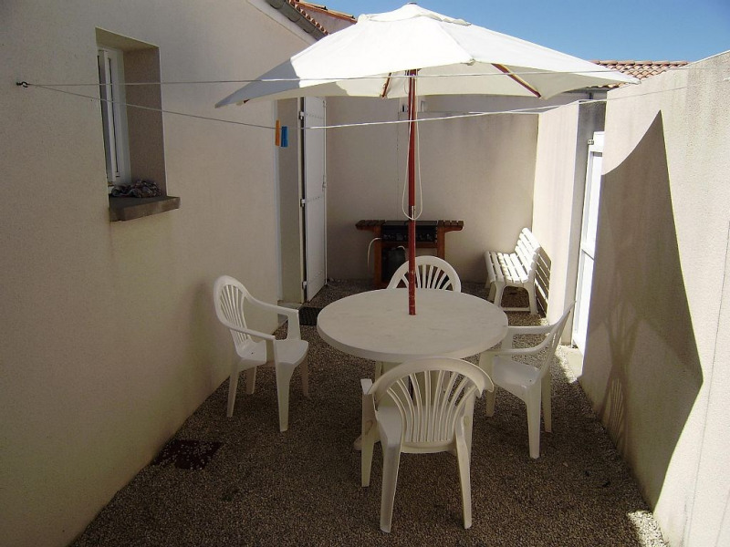 Courette extérieur privative à la maison