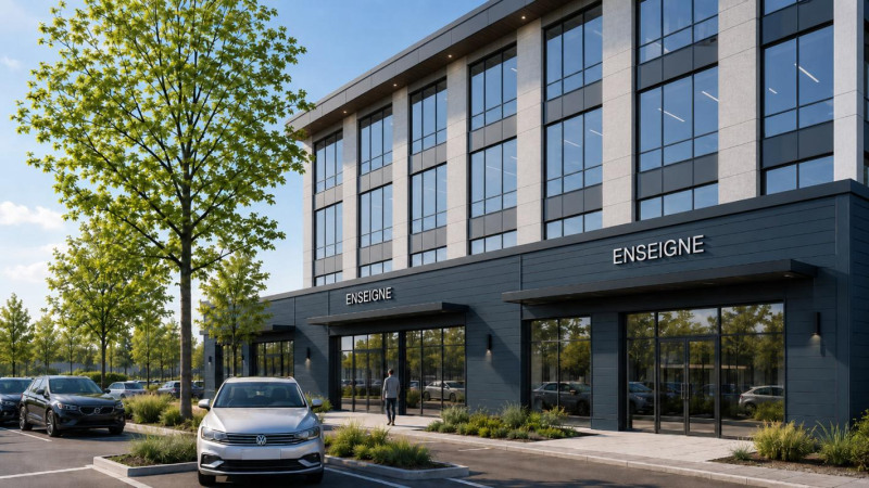 Location Local commercial de 363 m² Dammarie-les-Lys Chateau Gaillard