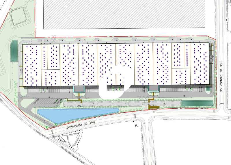 Location Local d'activités / Entrepôt Buchères