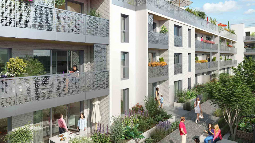 Les Terrasses D Aubervilliers Aubervilliers Programme Immobilier Neuf Elgea