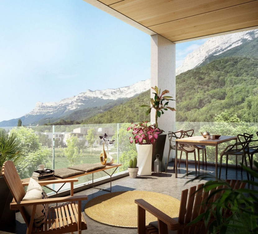 Domaine Terre Blanche Seyssins Programme Immobilier Neuf Isalis