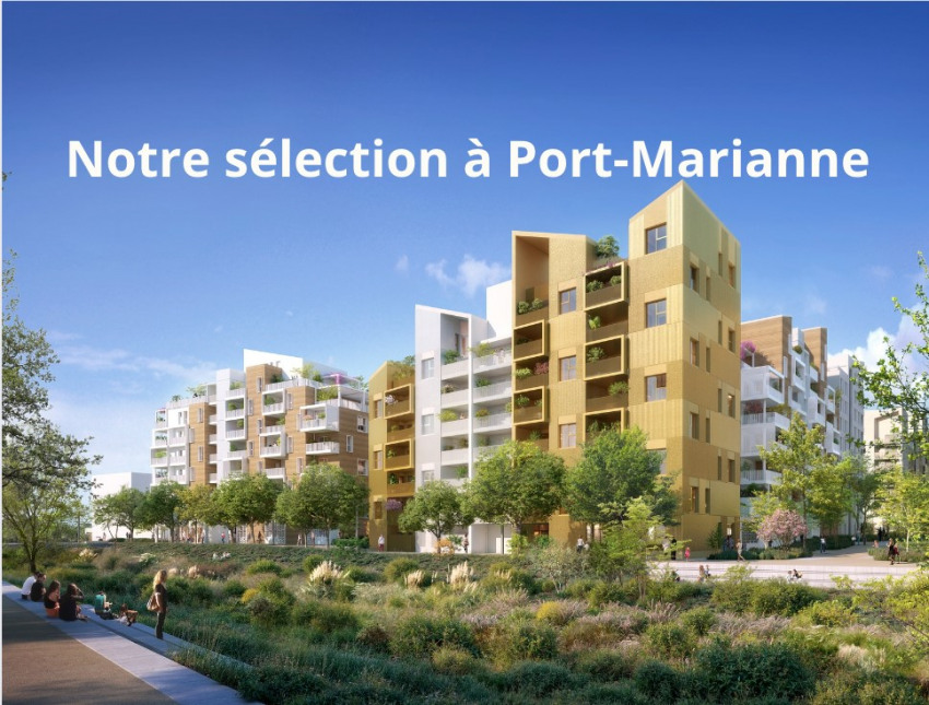 Program neuf Notre sélection à Port-Marianne - Montpellier