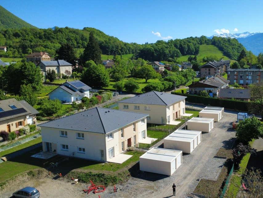 Program neuf Les Carrés du Poète - Travaux en cours - Grésy-sur-Isère