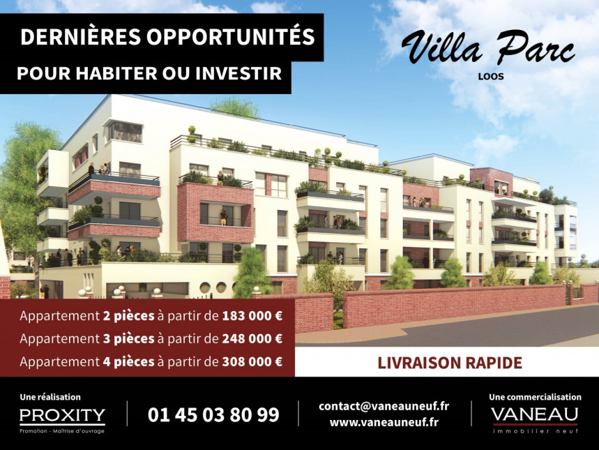 Program neuf VILLA PARC - Loos