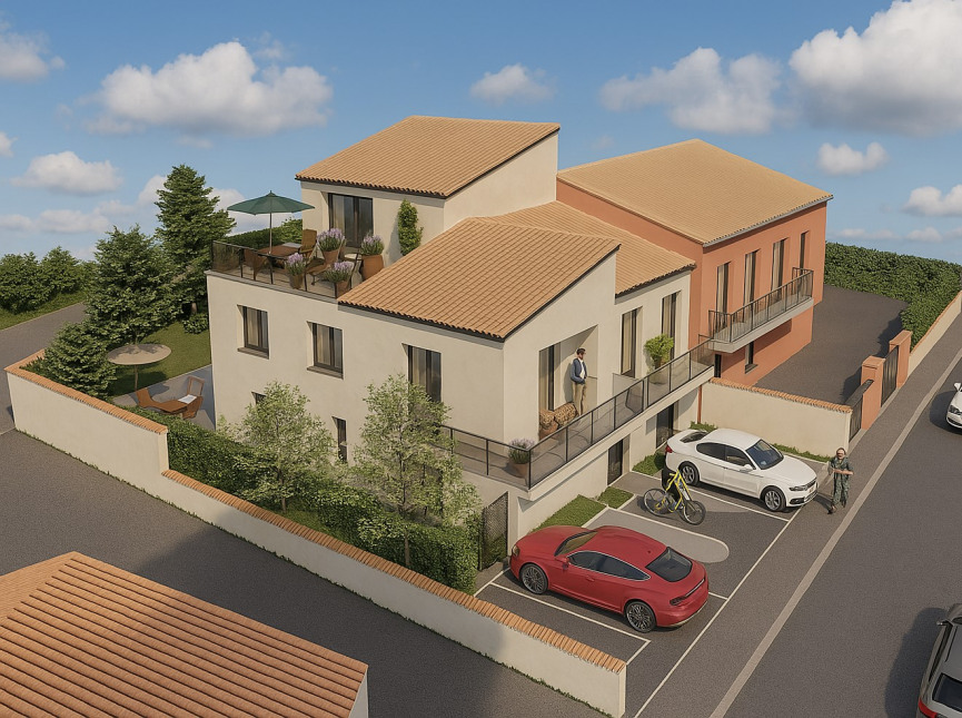 Program neuf LA RESIDENCE DES PERVENCHES - Villeneuve-de-la-Raho