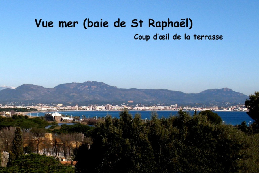 VUE MER DE LA TERRASSE