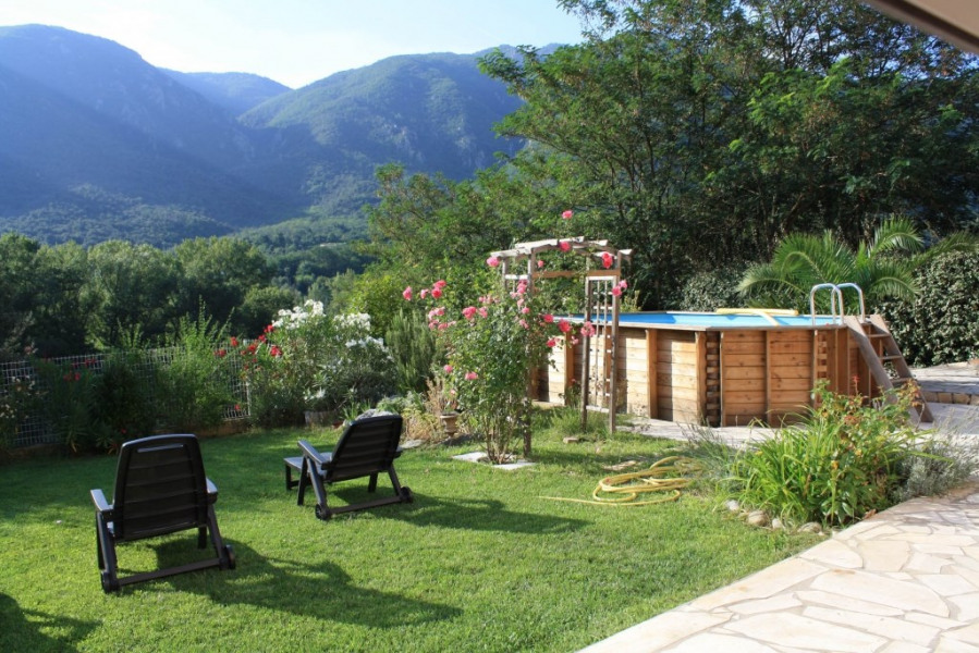 vue de la terrasse
