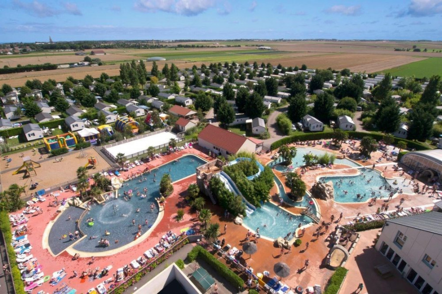 Camping Sandaya La Côte de Nacre, 150 emplacements, 350 locatifs