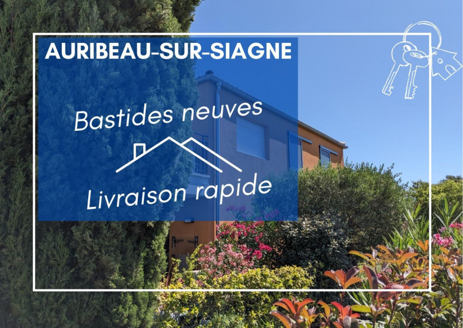 Program neuf Bastides T4 duplex - livraison rapide - Auribeau-sur-Siagne