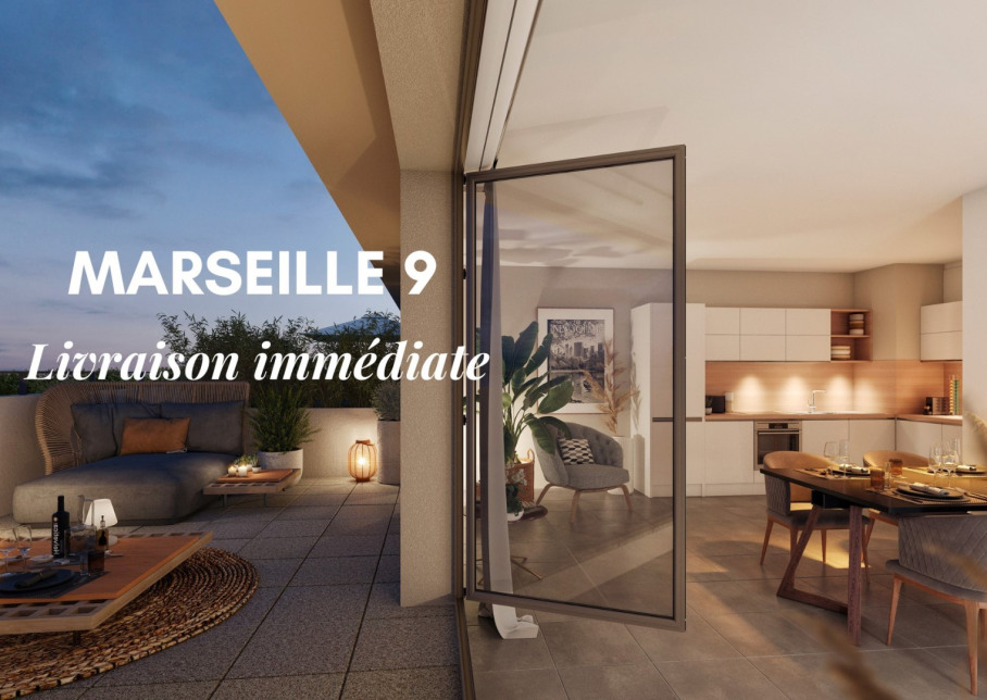 Program neuf Livraison immédiate - Appartements du T2 au T4 - Marseille 9ème