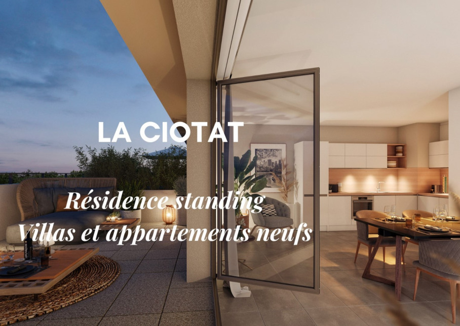 Program neuf La Ciotat - Villas et appartements neufs - La Ciotat