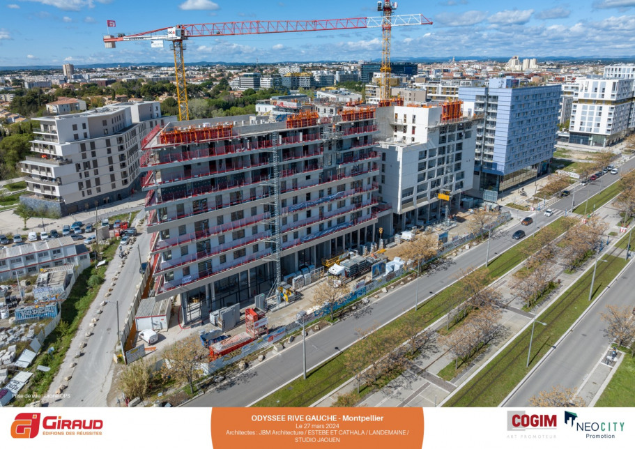 Program neuf Odyssée Rive Gauche - Montpellier