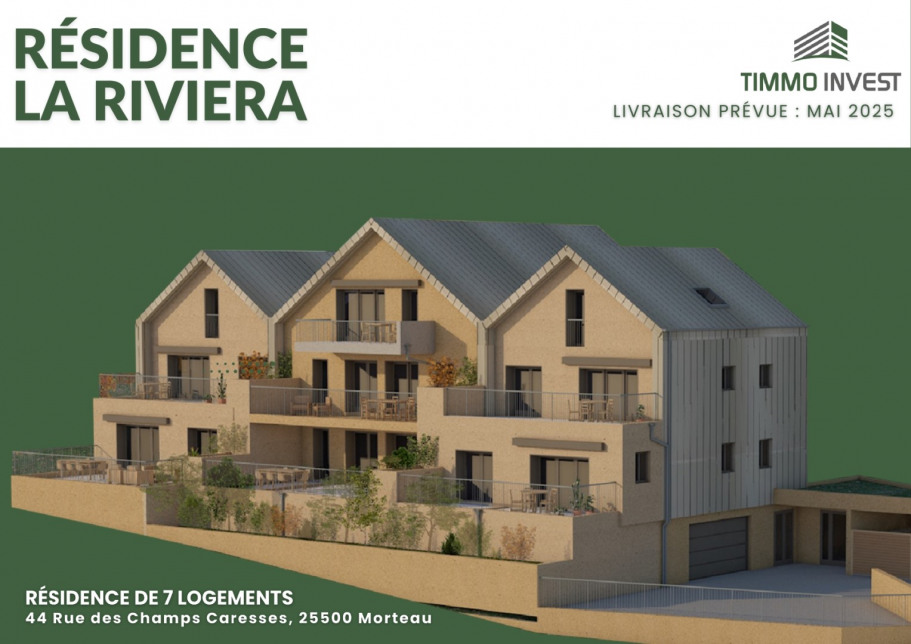 Program neuf La Riviera - Morteau