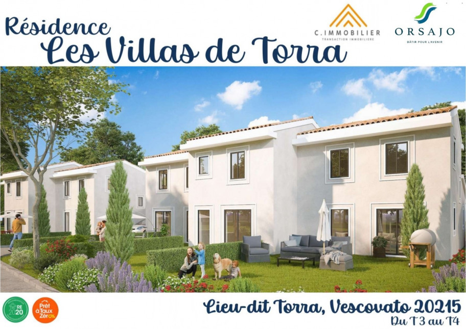 Program neuf Les Villas de Torra - Vescovato