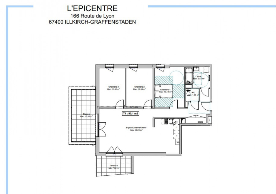 Program neuf L'Epicentre - Illkirch-Graffenstaden