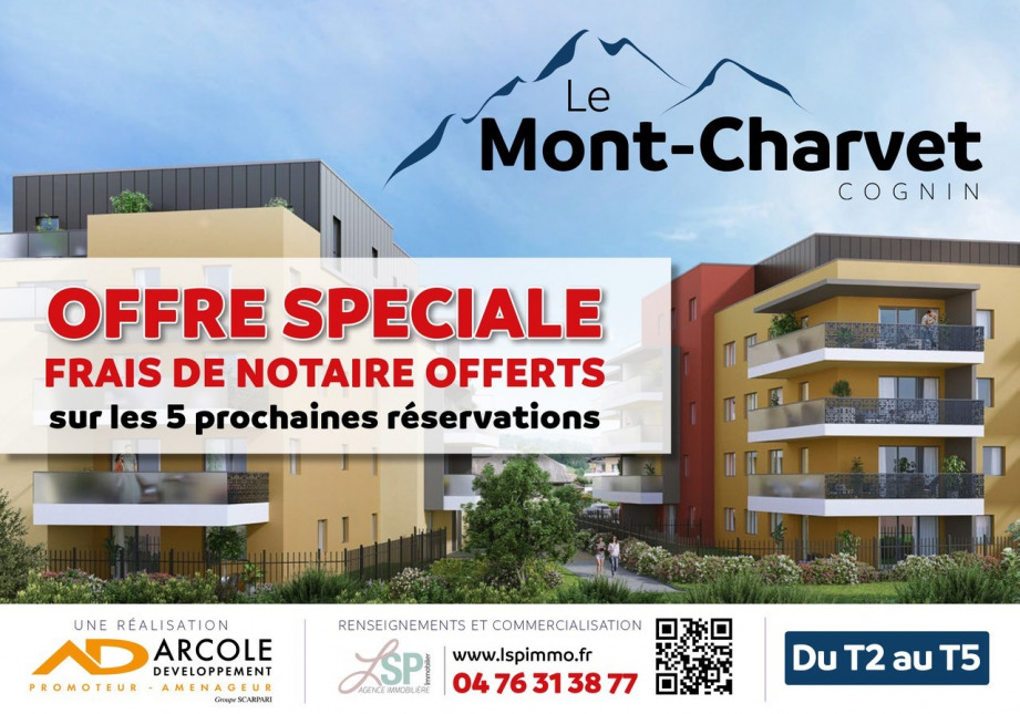 Program neuf Le Mont Charvet - Cognin