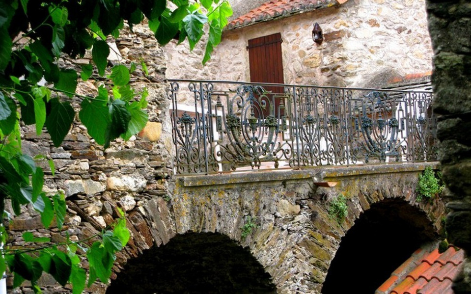 la maison côté terrasse