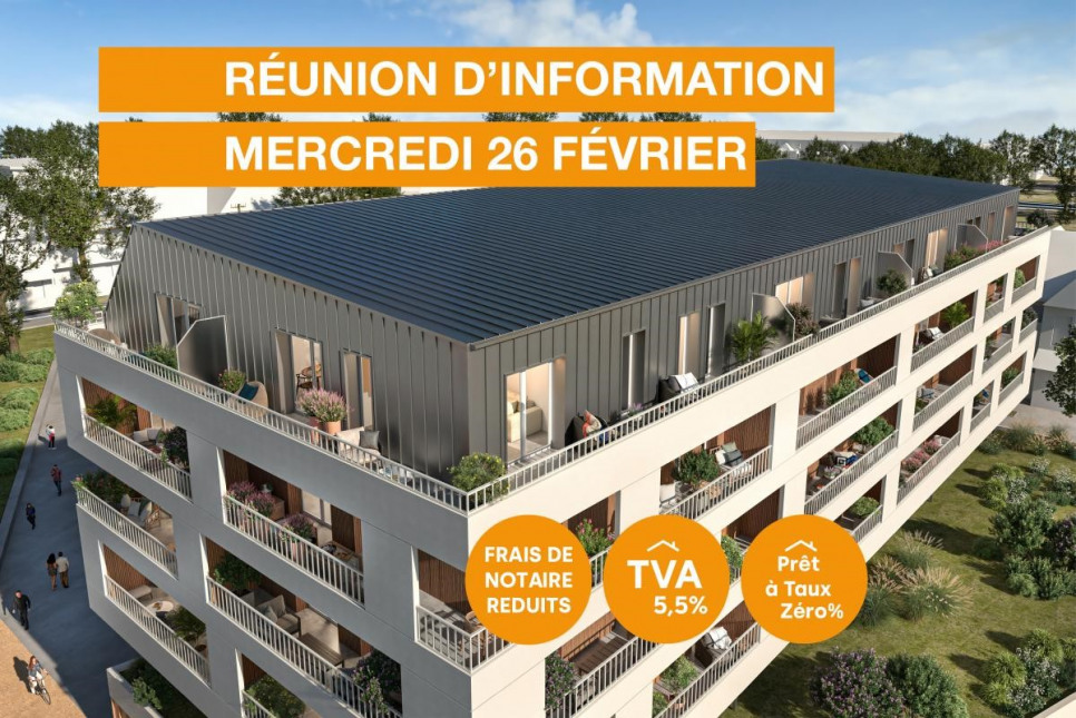 Program neuf Les Terrasses de la Gironde - Coulaines