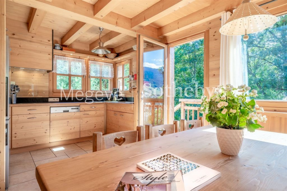 Chalet de luxe en location saisonnière à Megève