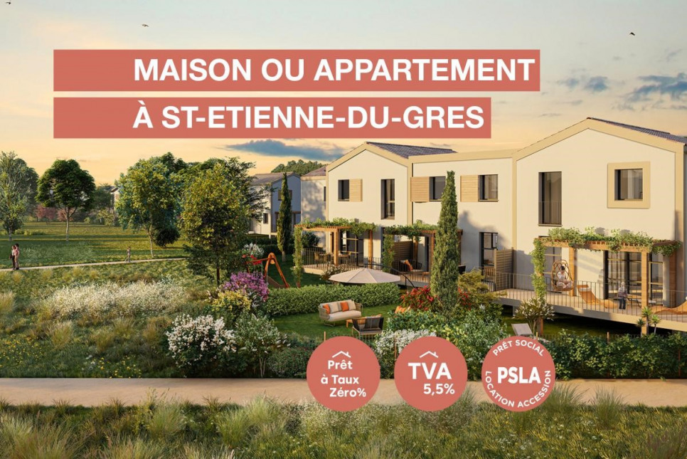Program neuf Fenêtre sur Alpilles - Saint-Étienne-du-Grès