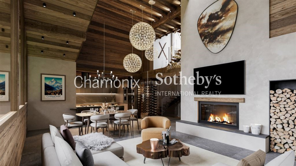 Luxury cabin for sale in Les Houches