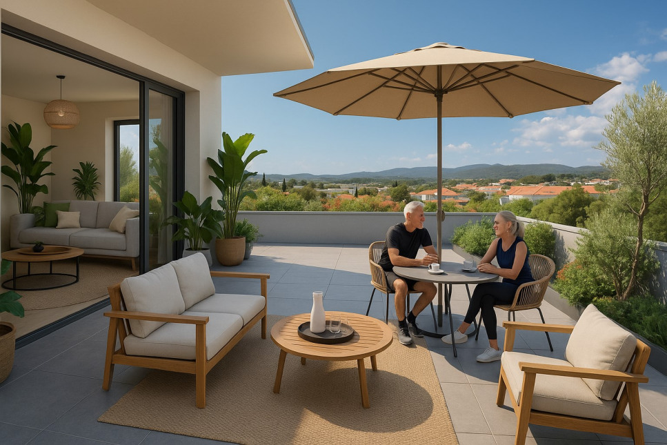 Program neuf T4 neuf de 102m² + 111m² d'extérieur - LA CIOTAT - La Ciotat
