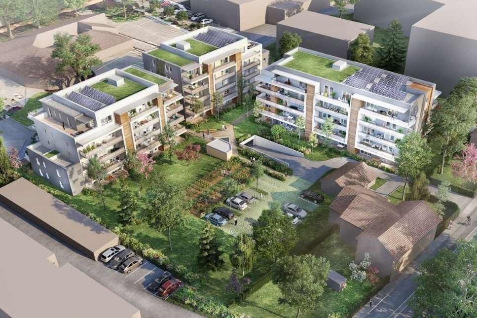 Program neuf LES JARDINS DE LA VENCE - Saint-Égrève