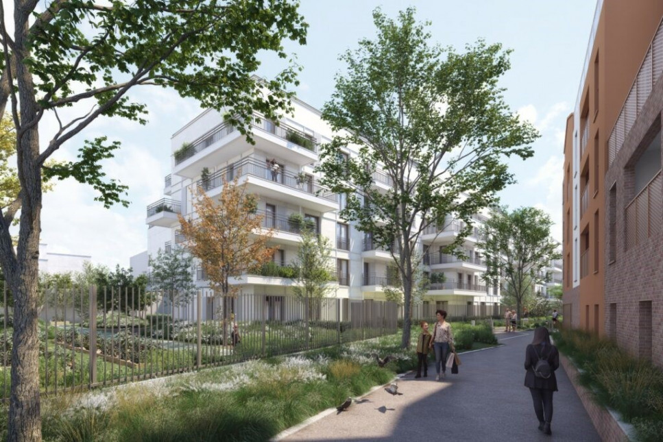 Program neuf Les Allées du Parc - Aubervilliers